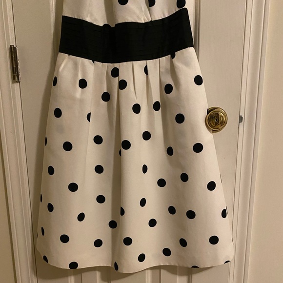 Chetta B. Cotton/Silk Polka Dot Halter Dress (Sz. 4) - Picture 9 of 9